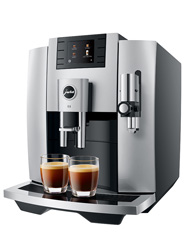 Jura E8 Piano Ehite koffiemachine